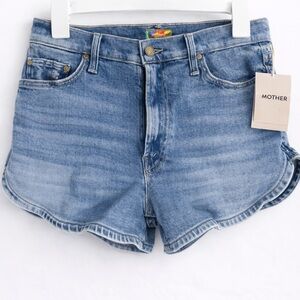 MOTHER Women's Blue The Tomcat Matinee
Short. Sz 27 NWT